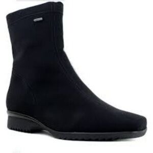 Ara Gor-Tex Black Waterproof Ankle Boots